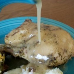 Roasted Tarragon Chicken and Gravy recipe