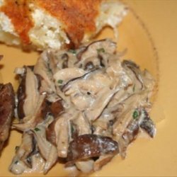 Braised East-West Mushrooms recipe