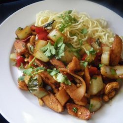 Chicken Lime and Cashew Nut Stir-fry recipe
