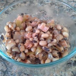 Black-Eyed Peas and Ham Casserole recipe