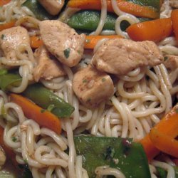 Five-Spice Chicken With Noodles recipe