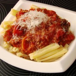 Old-World Spaghetti Meat Sauce recipe