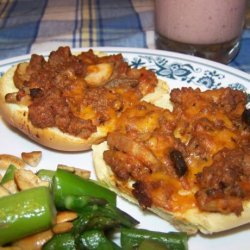 Baked Pizza Burgers recipe