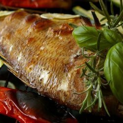 Garlic and Rosemary Grilled Snapper recipe