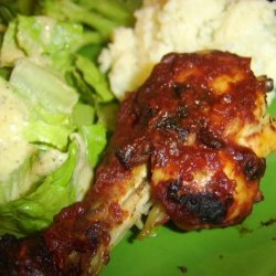 Spicy Southern Barbecued Chicken recipe