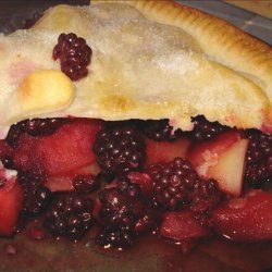 Simple Blackberry and Apple Pie recipe
