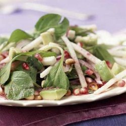 Mexican Salad With Pomegranate-Lime Dressing recipe
