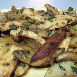 Potato and Chicken Teriyaki recipe