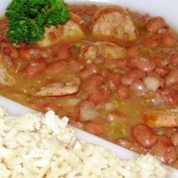 There's a Party in My Tummy Red Beans and Rice recipe