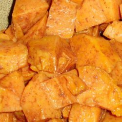 Healthy Fat-Free Glazed Baked Sweet Potatoes (Or Yams) recipe