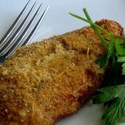 Oven-Fried Parmesan Chicken recipe