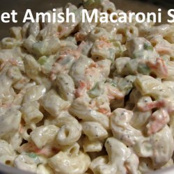 Sweet Macaroni Salad recipe