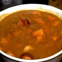 Papaya and Young Coconut Soup recipe