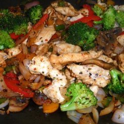 Colourful Chicken Stir-Fry recipe