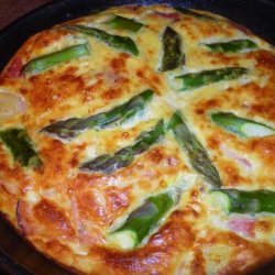 Asparagus and Ham Frittata recipe