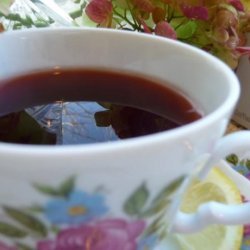 Rosehip Tea With Cranapple Lemon & Honey (Hagebutten Tee) recipe