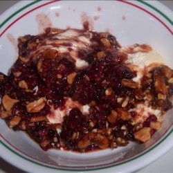 Raspberry-Nut Sundaes recipe