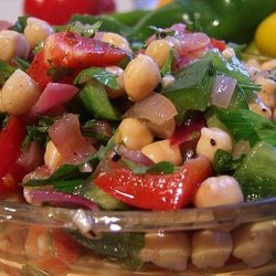 Spicy Garbanzo Salad recipe