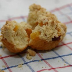 Peach Melba Muffins recipe