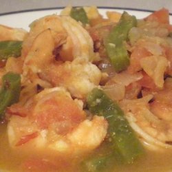 Shrimp in Green Bean Sauce recipe