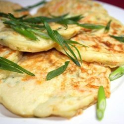 Cheesy Vegetable Pikelets recipe