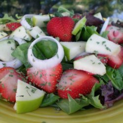 Weight Watchers Spinach and Fruit Salad recipe