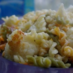 Macaroni and Cheese With Veggies recipe