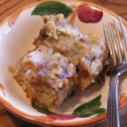Apple Pan Walnut Cake recipe