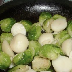Brussels Sprouts and Potatoes recipe
