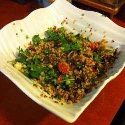 Mark Bittman's Qunioa Salad With Tempeh recipe