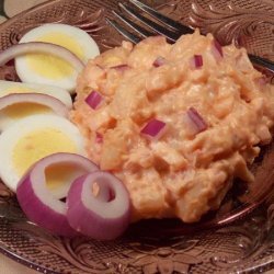 Pink Potato Salad recipe