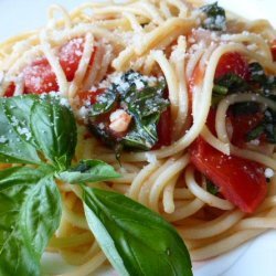 Spaghetti With Summer Tomatoes recipe