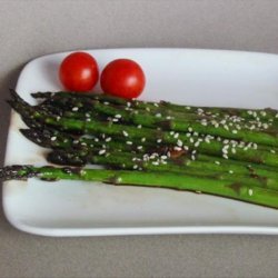 Stir- Fried Sesame Asparagus recipe