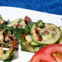 Grilled Courgette Salad recipe