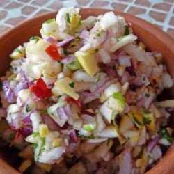 Apple Salsa With Cilantro and Lime recipe