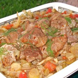 Braised Pork With Fennel (Crock Pot) recipe