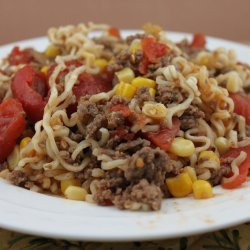 Curly Noodle Dinner recipe