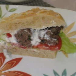 Turkish 'kofte' Sandwich recipe