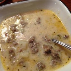 Jimmy Dean Hearty Sausage and Potato Soup recipe