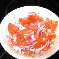 Tomato and Onion Salad recipe