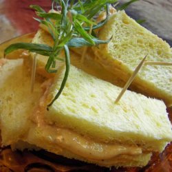 Elegant Tarragon and Tomato Butter Tea Sandwiches recipe