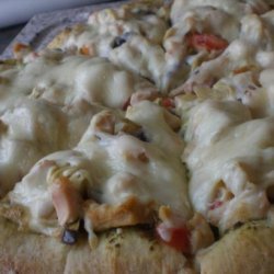 Chicken Pesto Pizza recipe