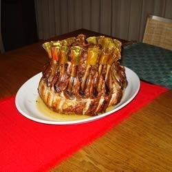 Special Occasion Stuffed Crown Pork Roast recipe