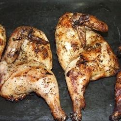 Grilled Cornish Game Hens recipe
