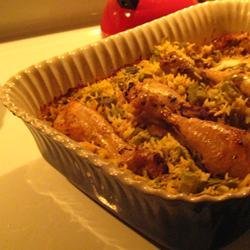 Okra, Chicken and Rice Casserole recipe