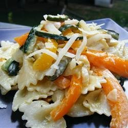 Zucchini with Farfalle recipe