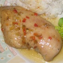 Pepper Jelly Glazed Chicken recipe