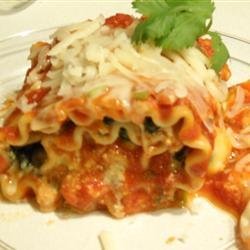 Lasagna Spinach Roll-Ups recipe