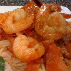 Alaskan Cod and Shrimp with Fresh Tomato recipe
