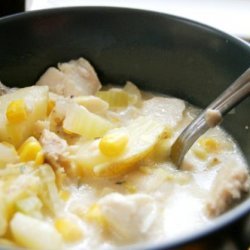 Tilapia Corn Chowder recipe